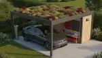 Einzelcarport mit Abstellraum: Die clevere Kombination