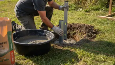 Bodenhülsen einbetonieren: Fundament für Stabilität