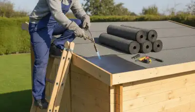 Dachpappe verlegen: Sicher & dicht