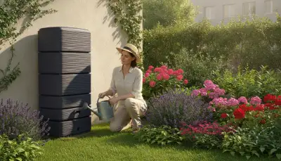 Platzwunder für den Garten: Warum der 300-Liter-Regenwasser Wandtank jetzt so beliebt ist