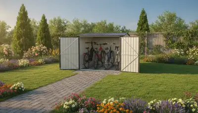 Sichere Metall Fahrradgarage: Schutz für Ihr Rad