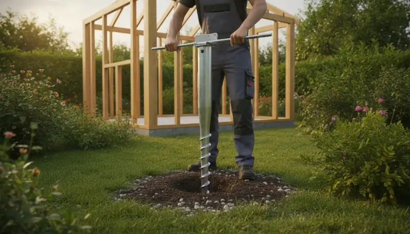 Das perfekte Fundament für Ihr Gartenhaus