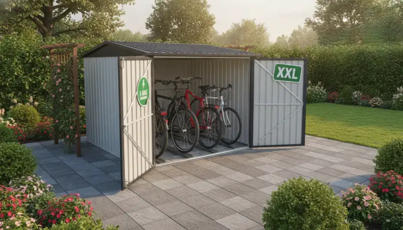 E-Bike-Garage: Schutz und Komfort