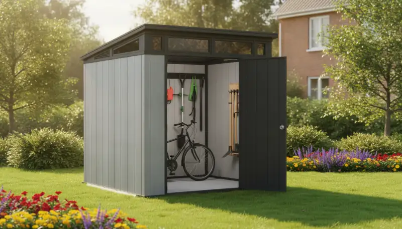 Gartenhaus Kunststoff: Clever und langlebig