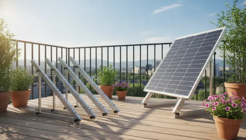 Ihr Balkonkraftwerk sicher & flexibel montieren: Die smarte Solarmodul Halterung für alle Fälle
