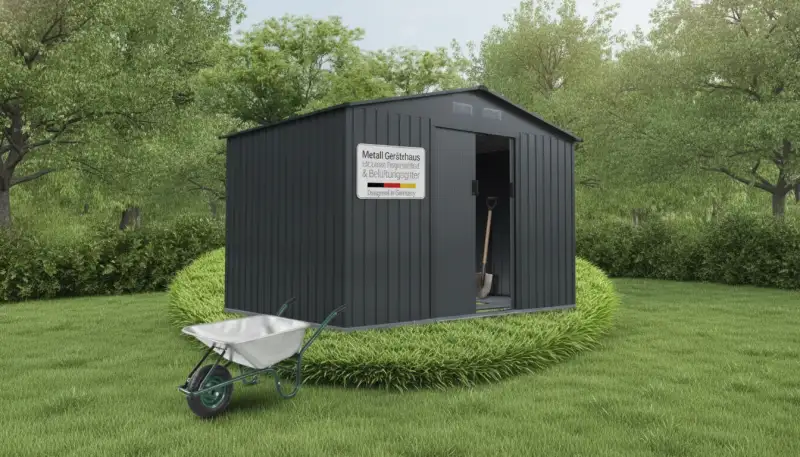 Mehr Platz im Garten: XL-Gerätehäuser