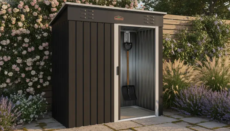 Metall-Gerätehaus: Langlebige Ordnung für den Garten