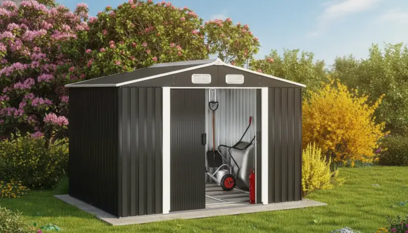 Ordnung im Grünen: Das GARDEBRUK Gerätehaus – Ihr XXL-Lagerwunder für den Garten