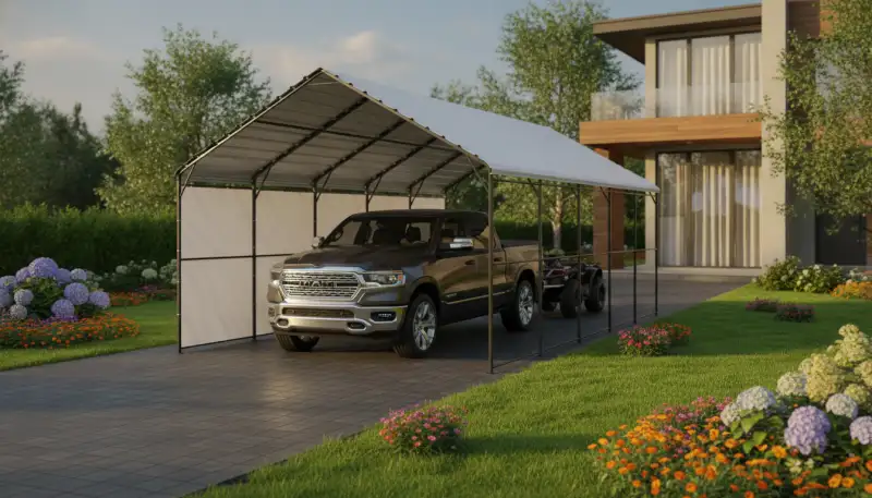 Stahl-Carports: Langlebigkeit trifft Design
